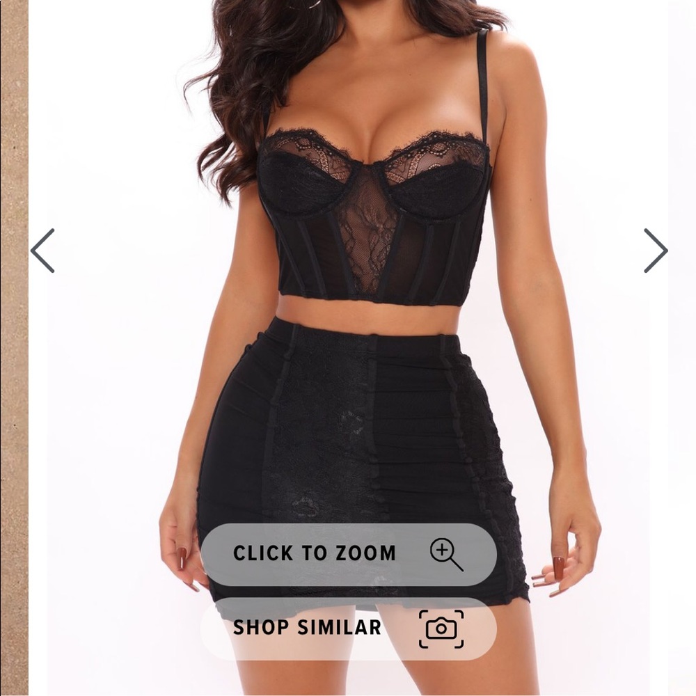 Breaking Hearts Lace Set from Fashion Nova